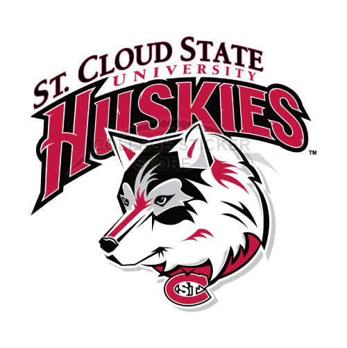 Homemade St. Cloud State Huskies Iron-on Transfers (Wall Stickers)NO.6328